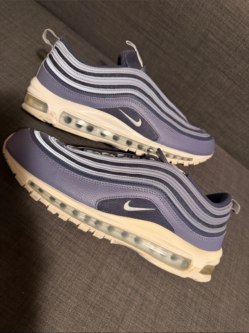 Size 11.5- Nike Airmax 97 sanded purple